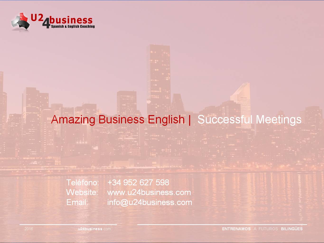 Inglés de negocios, reuniones en inglés
